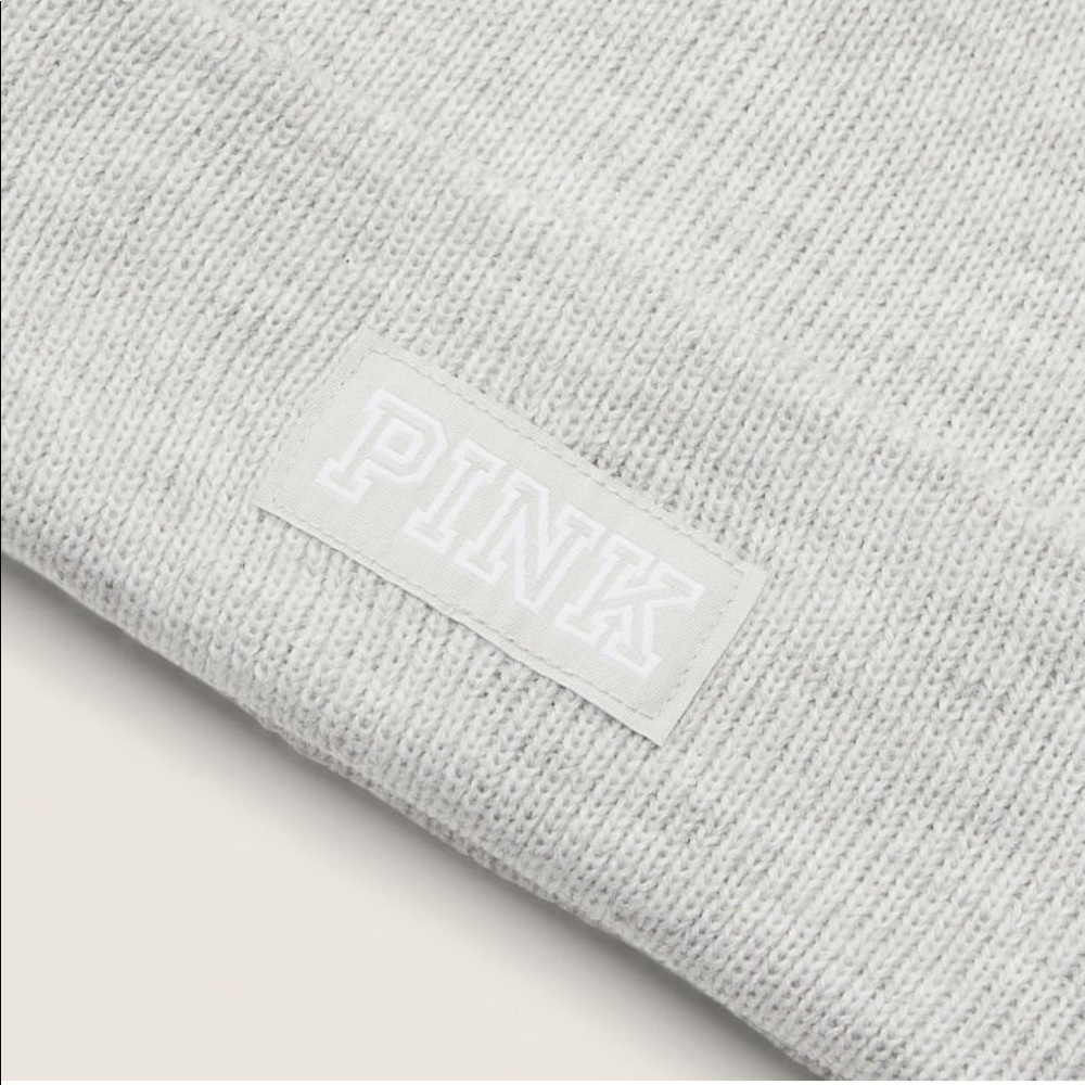 Pink Rib Beanie - Picture 3 of 6